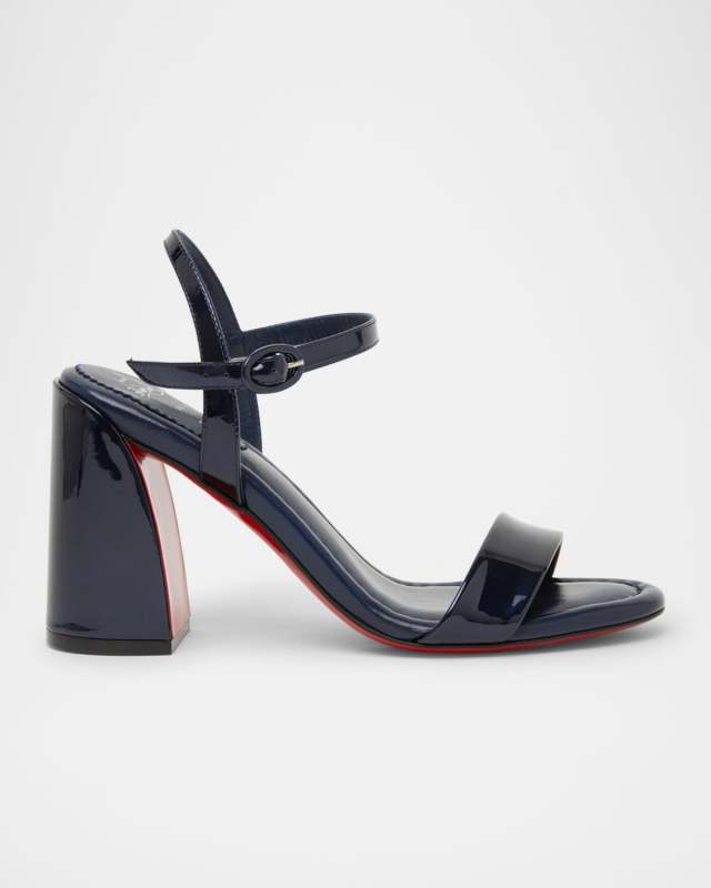 Miss Jane Red Sole Ankle-Strap Sandals